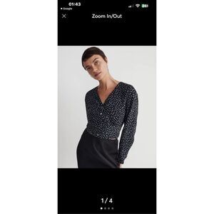 Madewell Rosalind Floral Button Down Top